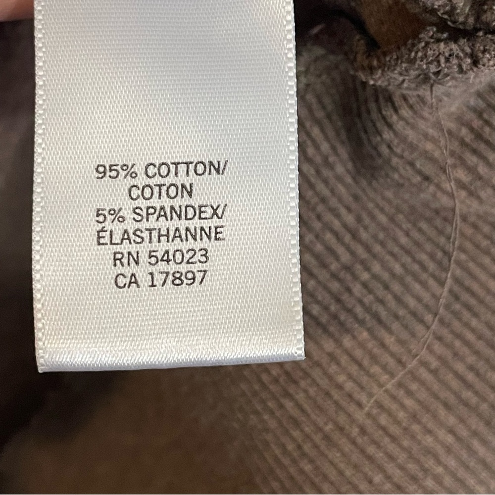 Banana Republic Factory two button fold over collar sweatshirt. Women’s size XL - Picture 6 of 7